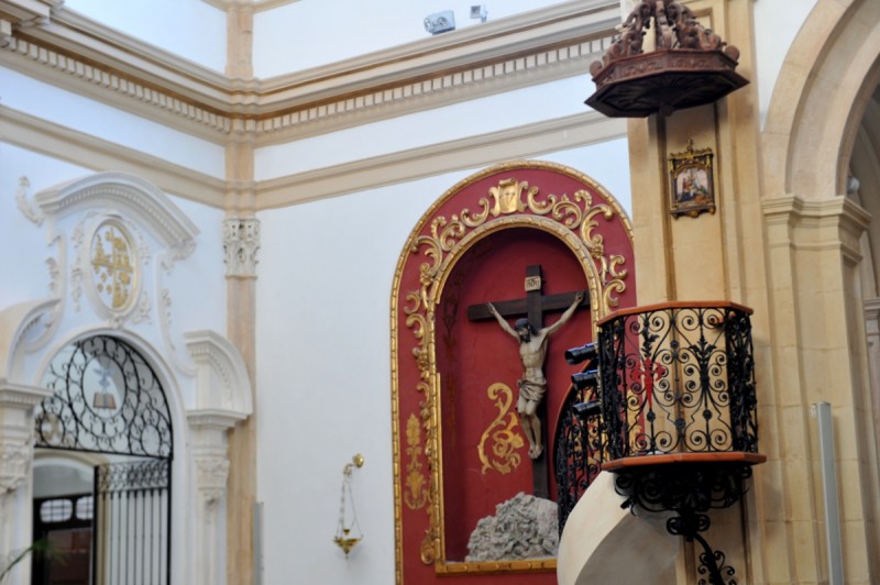 The Iglesia de Santiago in Lorca