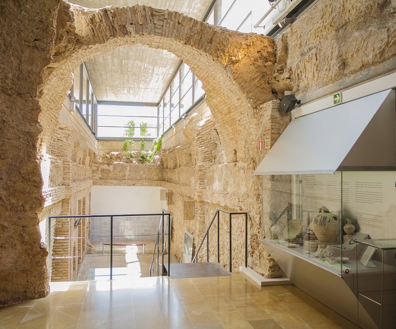 The Los Baños archaeological museum in Alhama de Murcia