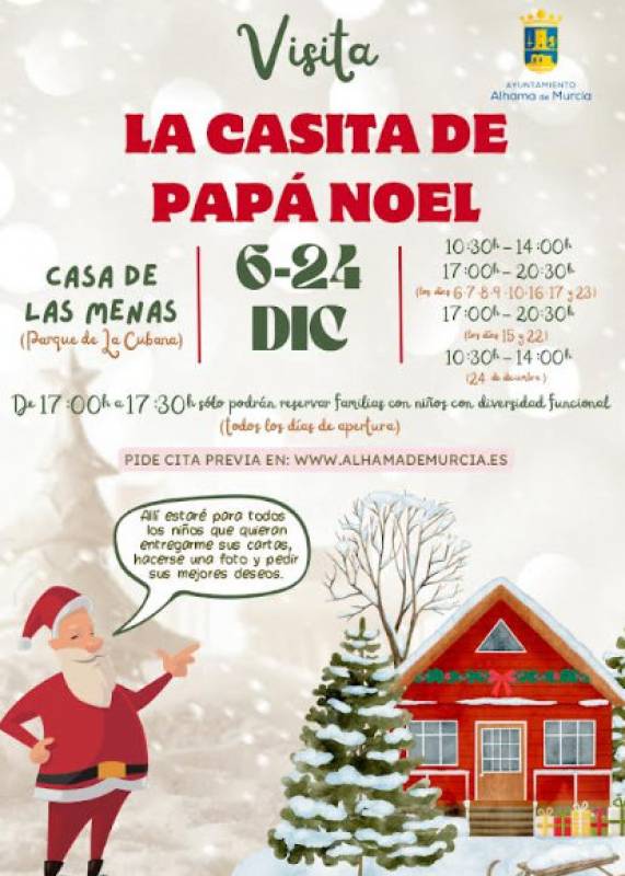 December 5 to January 6 Christmas and New Year 2023-24 in Alhama de Murcia