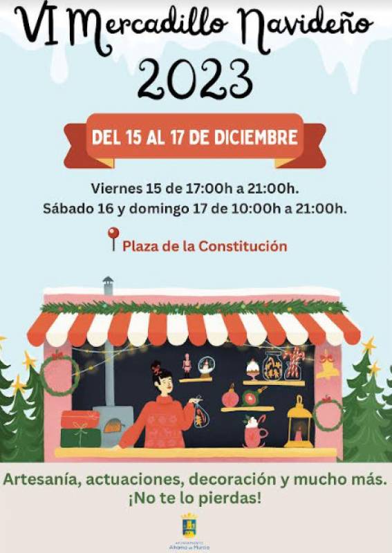 December 5 to January 6 Christmas and New Year 2023-24 in Alhama de Murcia