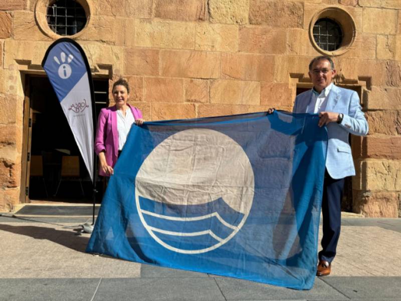 Lorca beach awarded a Blue Flag for the eighth year running