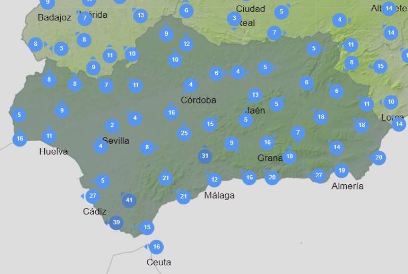 Heatwave continues in Andalusia: Weekly weather forecast July 22-28 