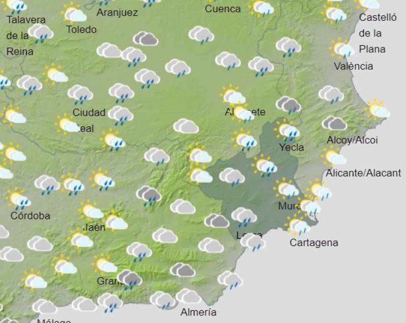 Calm after the storm: Murcia weekend weather forecast October 10-13