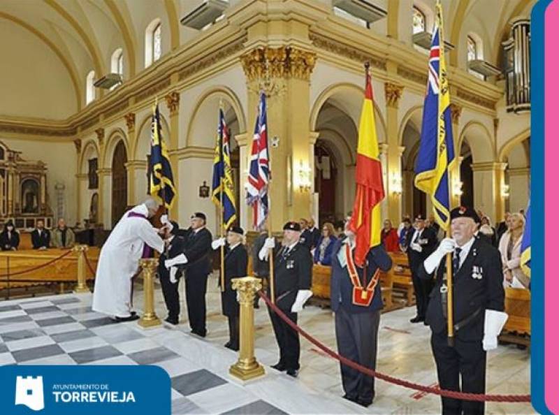 Torrevieja's British community honours the fallen on Remembrance Day