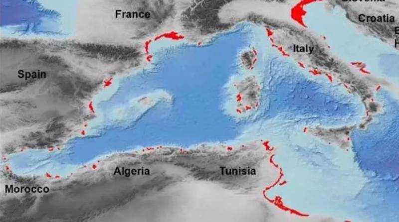 Mediterranean sea level found to be rising three times faster than expected