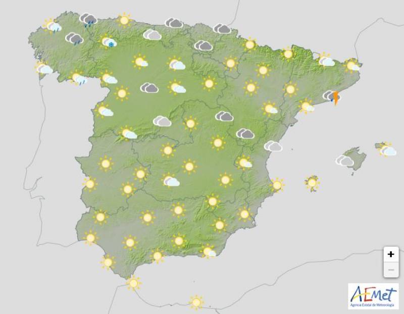 Snow, rain and wintery temperatures: Spain weather forecast Dec 9-12