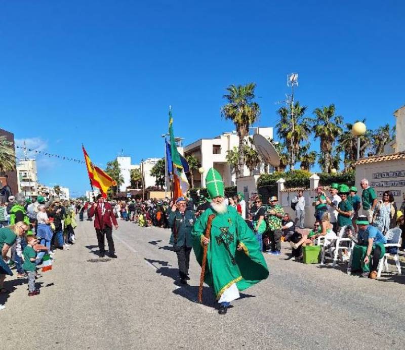 This was the Orihuela Costa/Cabo Roig St. Patrick's Day parade 2025 in pictures