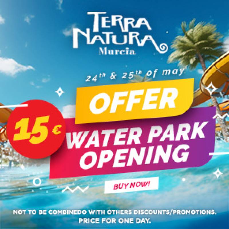 Murcia's Terra Natura Waterpark opens at the end of this month