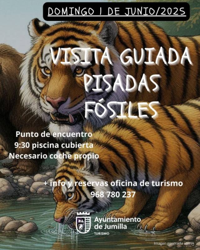 June 1 Guided walking tour of the fossil footprints of Hoya de la Sima, Jumilla