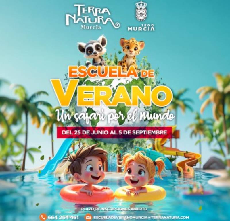 June 25-Sept 5 Terra Natura Murcia's action-packed holiday clubs for kids and teens
