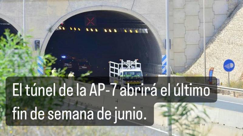 Pilar de la Horadada mayor reveals latest expectation for AP-7 tunnel reopening date