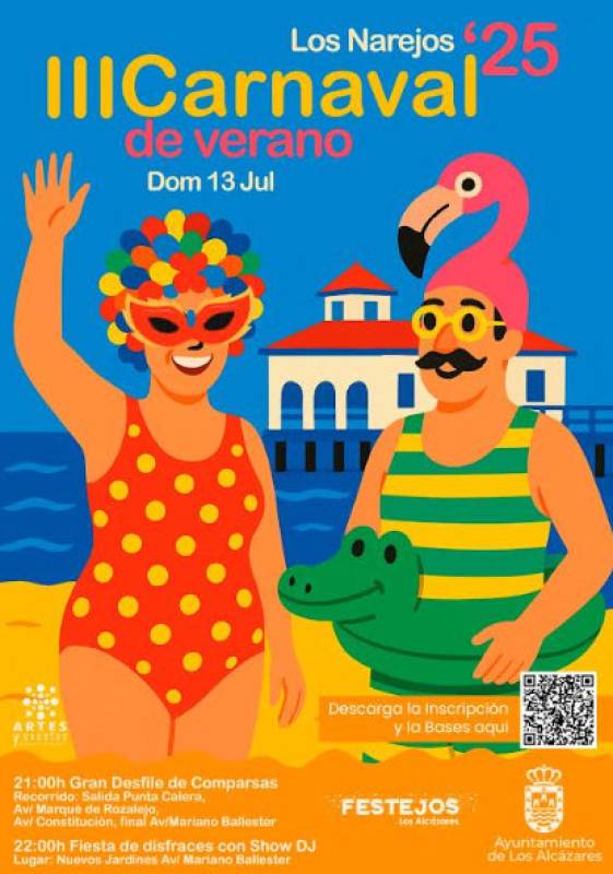 July 13 Summer Carnival in Los Narejos