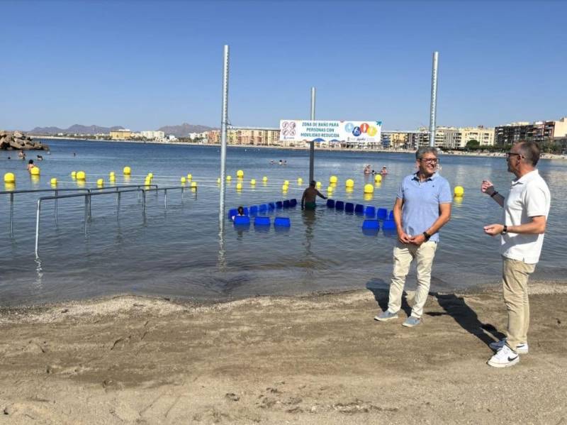 Águilas beaches lead the way in accessibility for disabled people