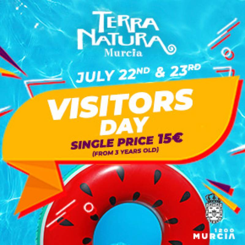 July 22-23 Terra Natura Murcia Visitors Day deal