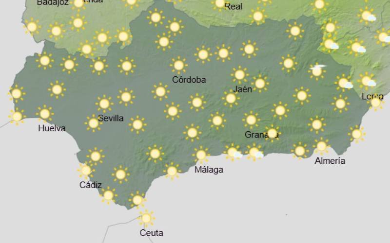 Andalucía weather forecast September 11-14: Sunshine and warmth with coastal clouds later