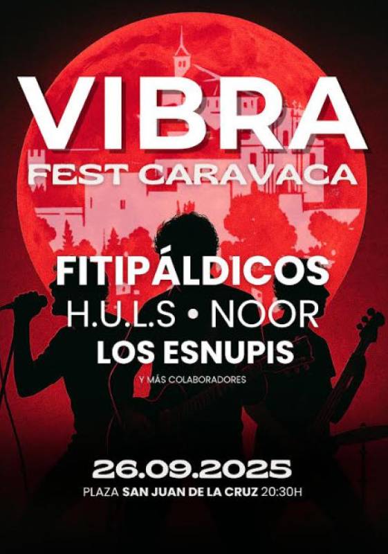 September 26 Vibra Fest music festival in Caravaca de la Cruz