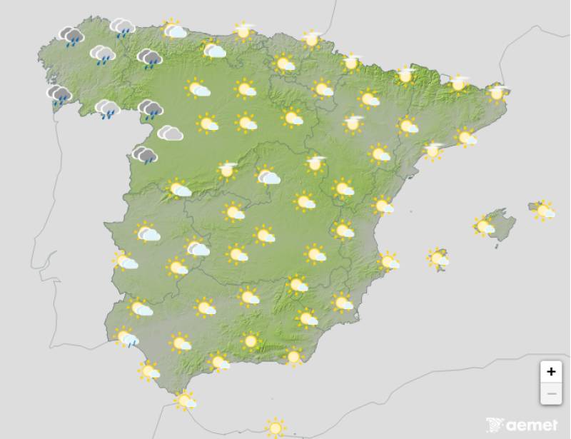 Torrential in the north, dry in the south: Spain weather forecast November 10-13