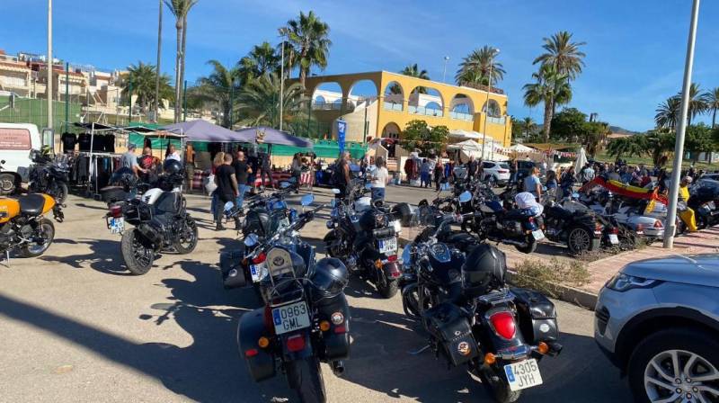 Bikers big Mazarrón charity bash a big success