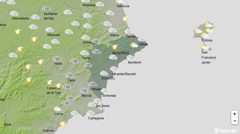 Stormy end to December followed by brighter days: Alicante weather forecast December 29 - January 4