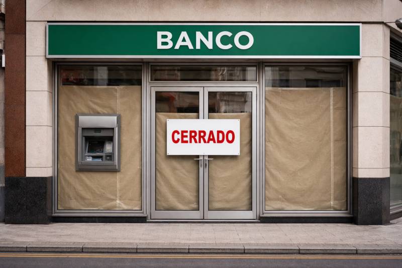 Region of Murcia loses almost half of bank branches in ten years as access gap widens