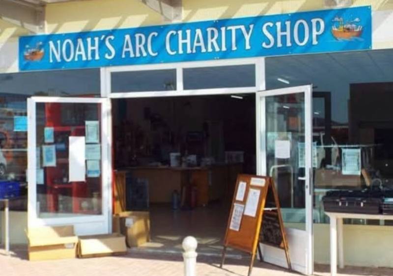 February 7 Noah's ARC charity shop Camposol grand re-opening