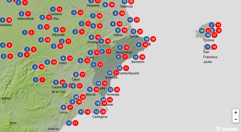 A windy but brighter few days ahead: Alicante weekend weather February 12-15
