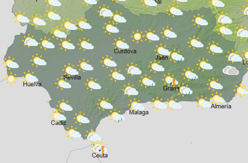 Andalucía weekend weather forecast February 26-March 1: Springlike warmth meets gusty breezes