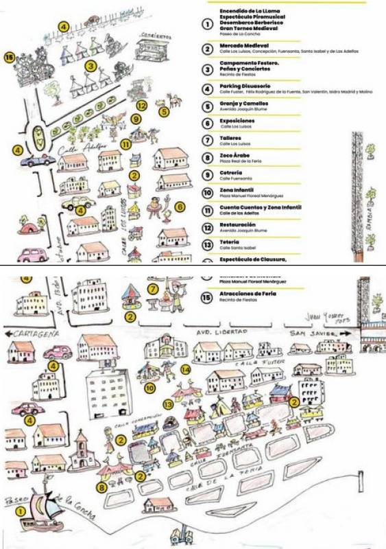 April 2 to 5 Fiestas of the Berber Pirate Raids in Los Alcázares