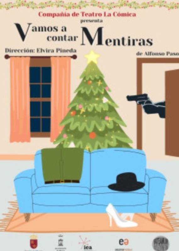 April 25 Vamos a Contar Mentiras. Comic theatre in Jumilla