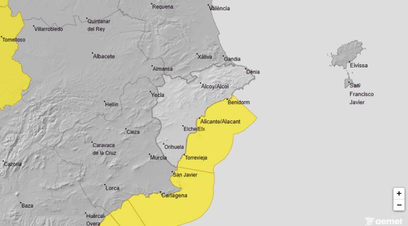 Sunshine fades as clouds and showers move in: Alicante weekend weather April 23-26