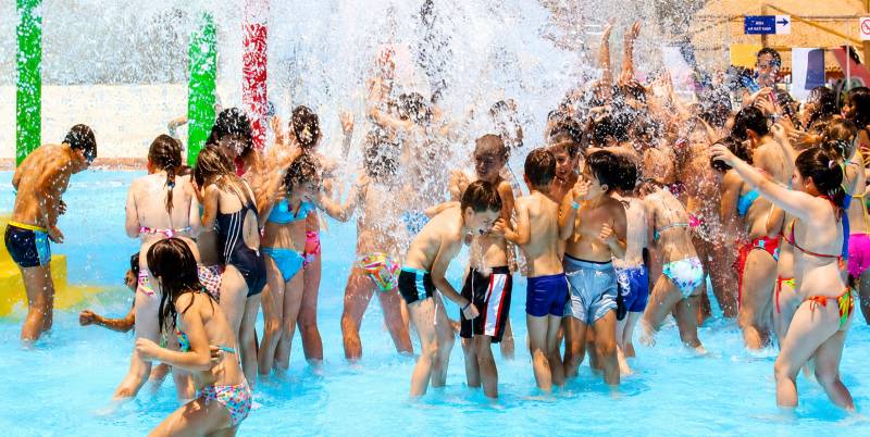 Terra Natura Murcia is bringing the fun this summer with foam parties, giant games and a brand-new water slide