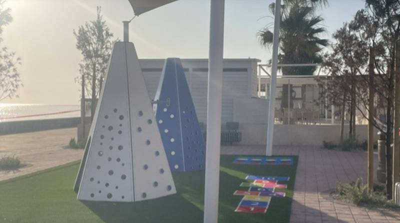 San Javier turns disused spaces in La Manga into shaded, green areas