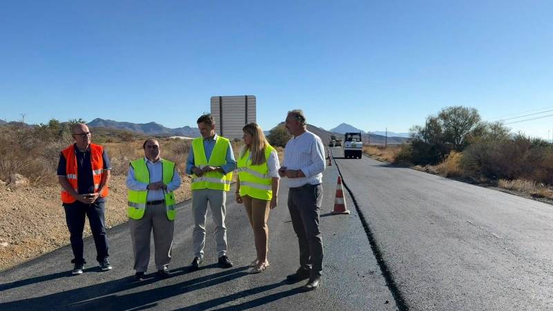 Lorca-Mazarrón €1.2 million road works reach halfway stage